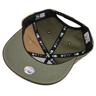 New York Yankees 1928 World Series Olive/Tan 9Fifty A Frame Snapback Hat