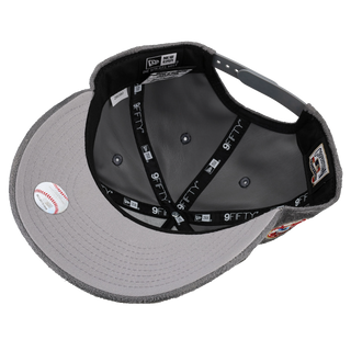 New York Yankees 1947 World Series Grey Suede 9Fifty A Frame Snapback Hat