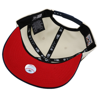 New York Yankees Off White/Navy 1996 WS Champs 9Fifty A Frame Snapback Hat