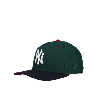 New York Yankees 1999 World Series Green/Navy 9Fifty A Frame Snapback Hat