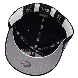 New York Yankees Navy 2009 World Series Champions (Grey Brim) 59Fifty Fitted Hat