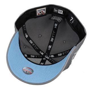 New York Yankees Cool Grey 25th Anniversary 59Fifty Fitted Hat