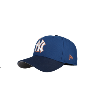 New York Yankees 1998 World Series Metallic Songbird Blue 59Fifty Fitted Hat