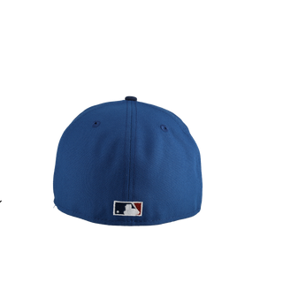 New York Yankees 1998 World Series Metallic Songbird Blue 59Fifty Fitted Hat