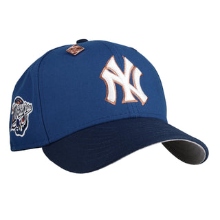 New York Yankees 1998 World Series Metallic Songbird Blue 59Fifty Fitted Hat