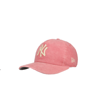 New York Yankees Pink Distressed Corduroy 19Twenty Adjustable Hat