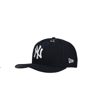 New York Yankees Navy Injection 9Fifty A Frame Snapback Hat
