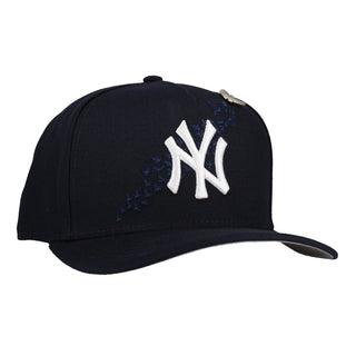 New York Yankees Navy Injection 9Fifty A Frame Snapback Hat
