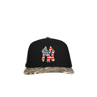 New York Yankees 1952 World Series Real Tree Camo USA 9Fifty A Frame Snapback Hat