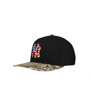 New York Yankees 1952 World Series Real Tree Camo USA 9Fifty A Frame Snapback Hat