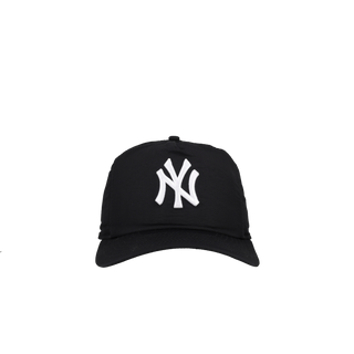 New York Yankees Black Nylon 19Twenty Adjustable Hat