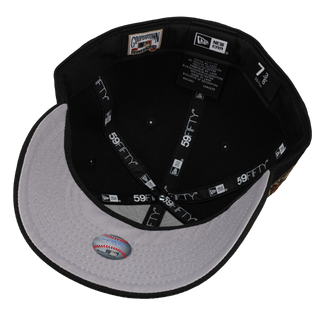 New York Yankees 1999 World Series Black Grey Brim 59Fifty Fitted Hat