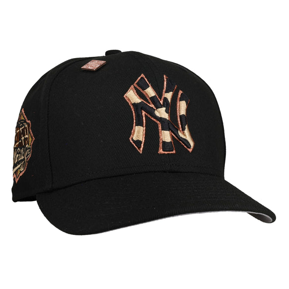 New York Yankees 1999 World Series Black Grey Brim 59Fifty Fitted Hat