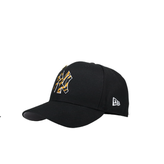 New York Yankees Bronx Bombers Black Safari Print 59Fifty Fitted Hat