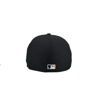 New York Yankees Bronx Bombers Black Safari Print 59Fifty Fitted Hat