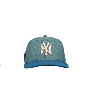 New York Yankees Blue Fabric By Moon 59Fifty Fitted Hat