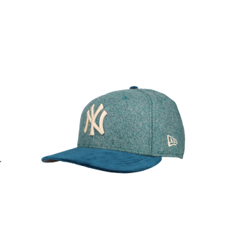 New York Yankees Blue Fabric By Moon 59Fifty Fitted Hat