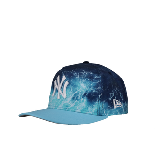 New York Yankees Blue Waves 9Fifty A Frame Snapback Hat