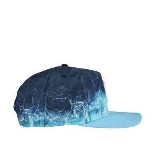 New York Yankees Blue Waves 9Fifty A Frame Snapback Hat