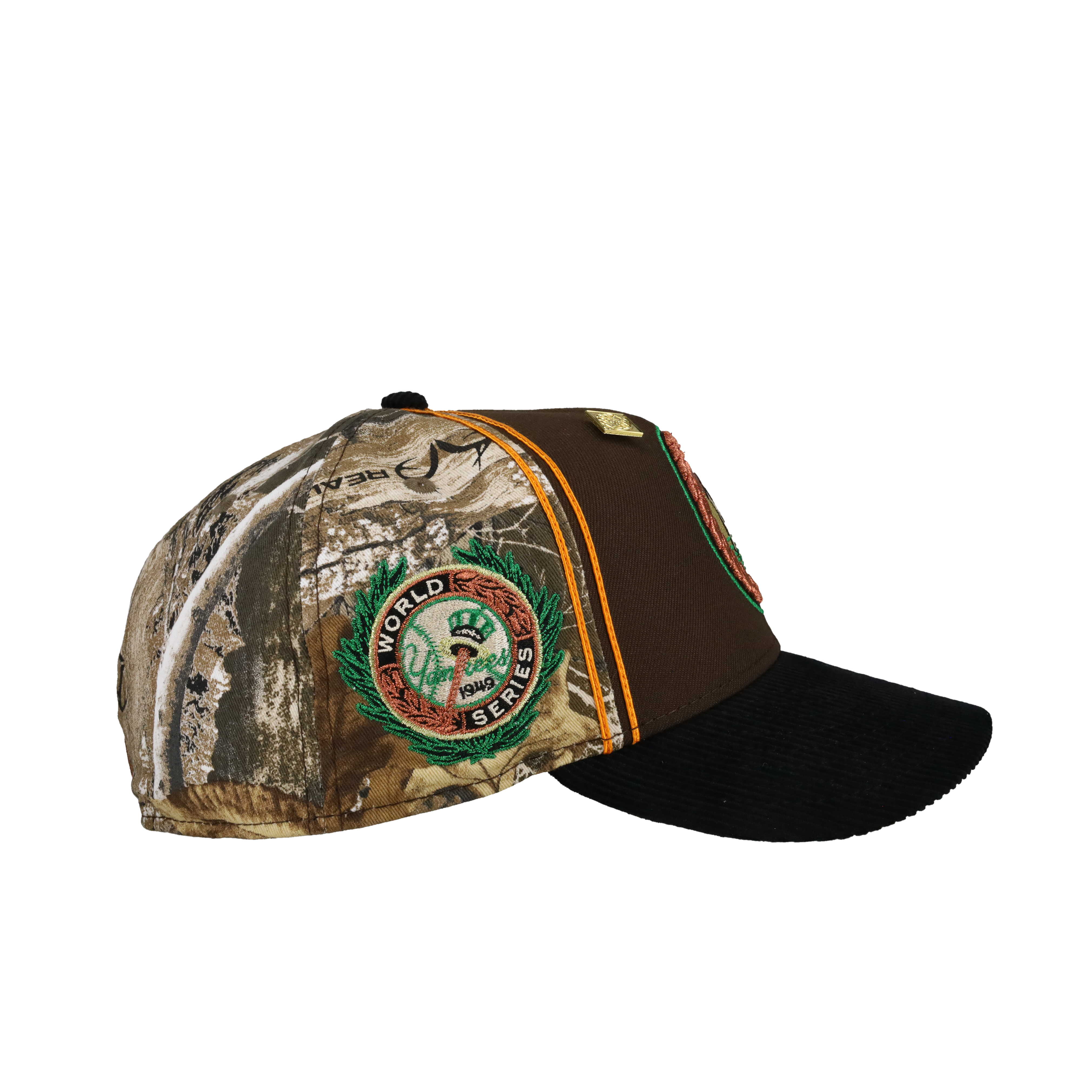 New York Yankees 1949 World Series Walnut Realtree 59Fifty Fitted Hat