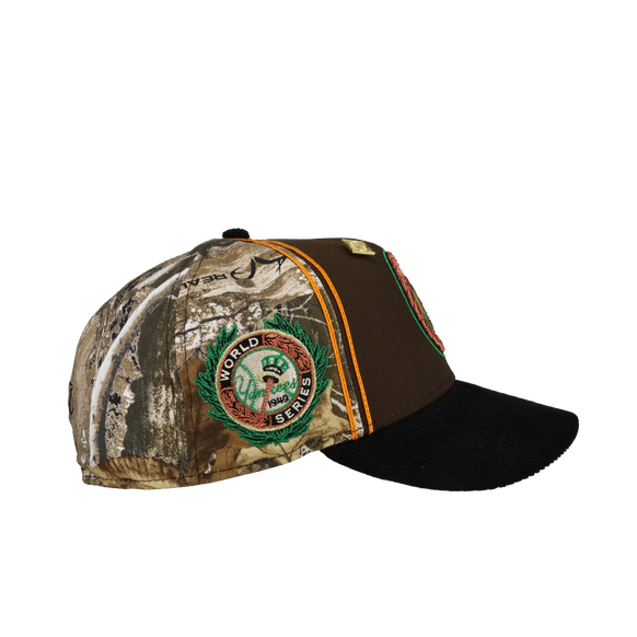 New York Yankees 1949 World Series Walnut Realtree 59Fifty Fitted Hat