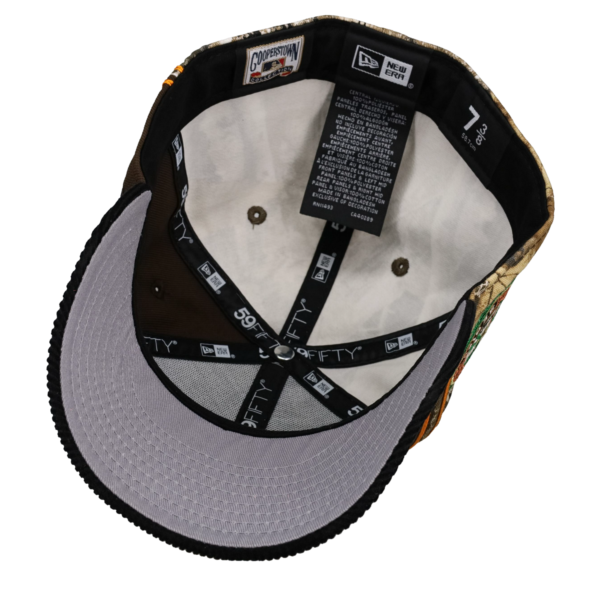 New York Yankees 1949 World Series Walnut Realtree 59Fifty Fitted Hat