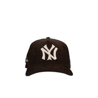 New York Yankees Brown Corduroy 9Fifty A Frame Snapback Hat