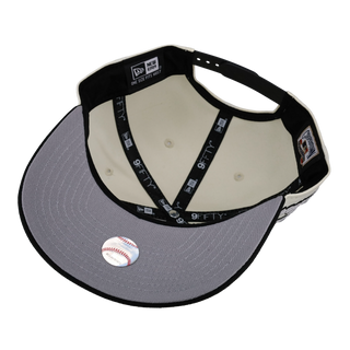 New York Yankees Off White/Black Bronx Bombers 9Fifty A Frame Snapback Hat