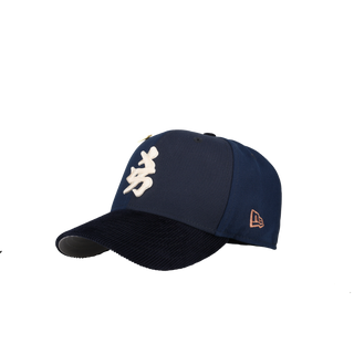 New York Yankees 27 World Series Blue Corduroy Split Panel 59Fifty Fitted Hat