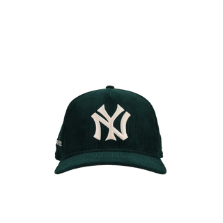 New York Yankees Green Corduroy 9Fifty A Frame Snapback Hat