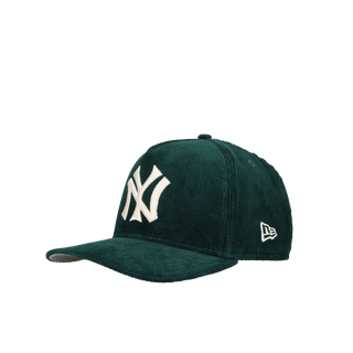 New York Yankees Green Corduroy 9Fifty A Frame Snapback Hat