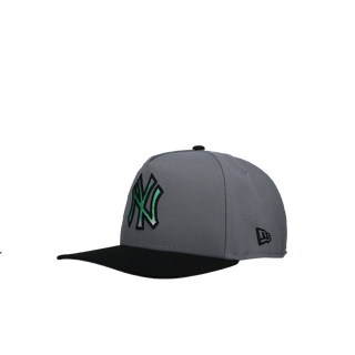New York Yankees 25th Anniversary Grey/Green Tint 9Fifty A Frame Snapback Hat