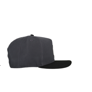 New York Yankees Graphite/Black UFO Disclosure 9Fifty A Frame Snapback Hat, side view