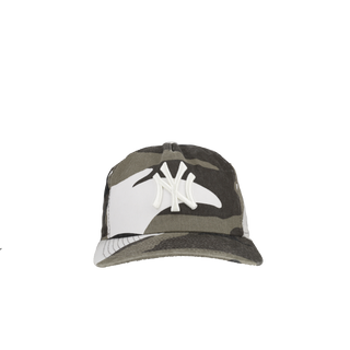 New York Yankees White/Grey Camo 19Twenty Adjustable Hat