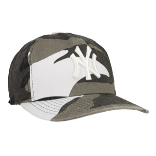 New York Yankees White/Grey Camo 19Twenty Adjustable Hat