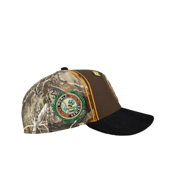 New York Yankees 1949 World Series Camo/Walnut Pinstripe 59Fifty Fitted Hat