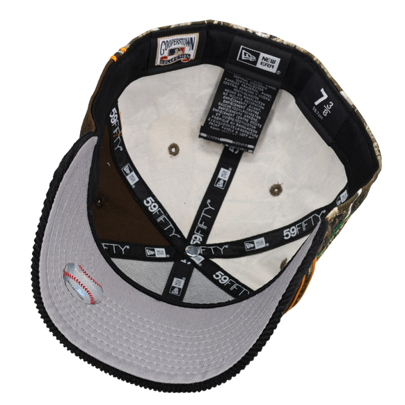 New York Yankees 1949 World Series Camo/Walnut Pinstripe 59Fifty Fitted Hat