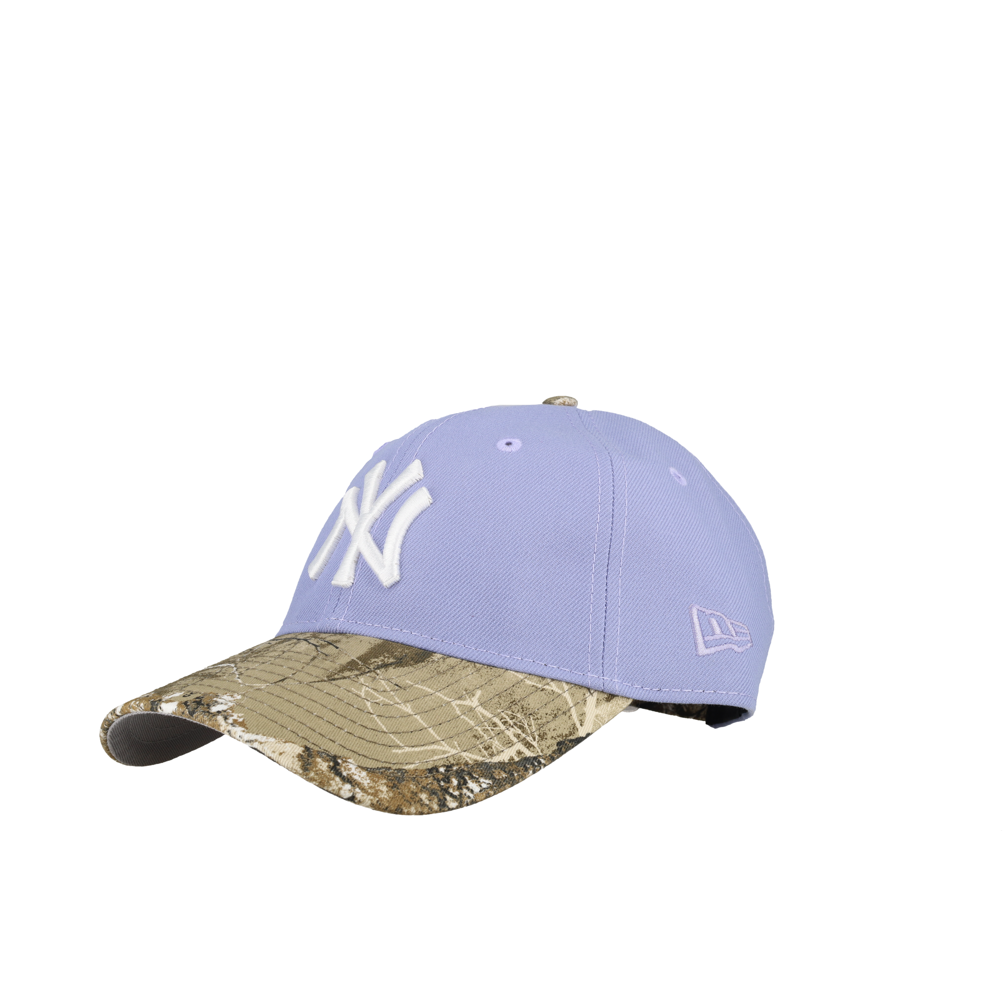 New York Yankees New Era 9Twenty Lavender/Realtree Camo (Grey Brim)