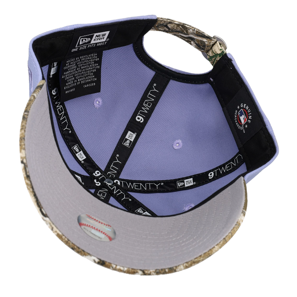 New York Yankees New Era 9Twenty Lavender/Realtree Camo (Grey Brim)