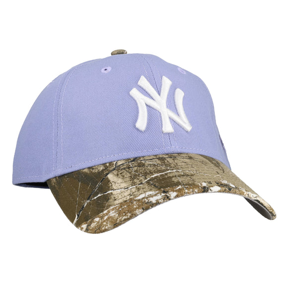 New York Yankees New Era 9Twenty Lavender/Realtree Camo (Grey Brim)