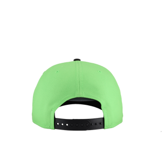 New York Yankees 1998 World Series Script Lime Green 9Fifty A Frame Snapback Hat