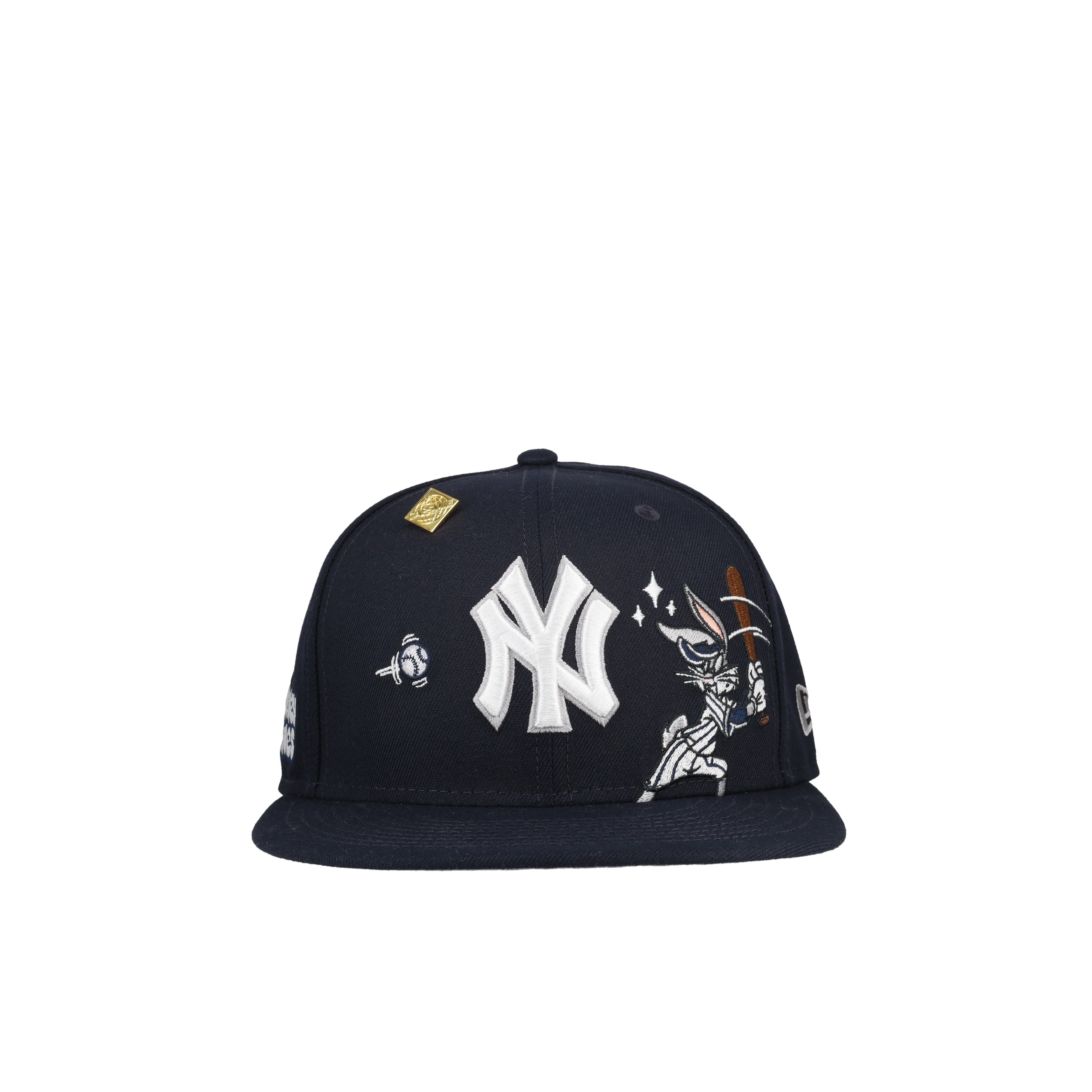 New York Yankees x Looney Tunes 9Fifty Navy Snapback (Grey Brim)