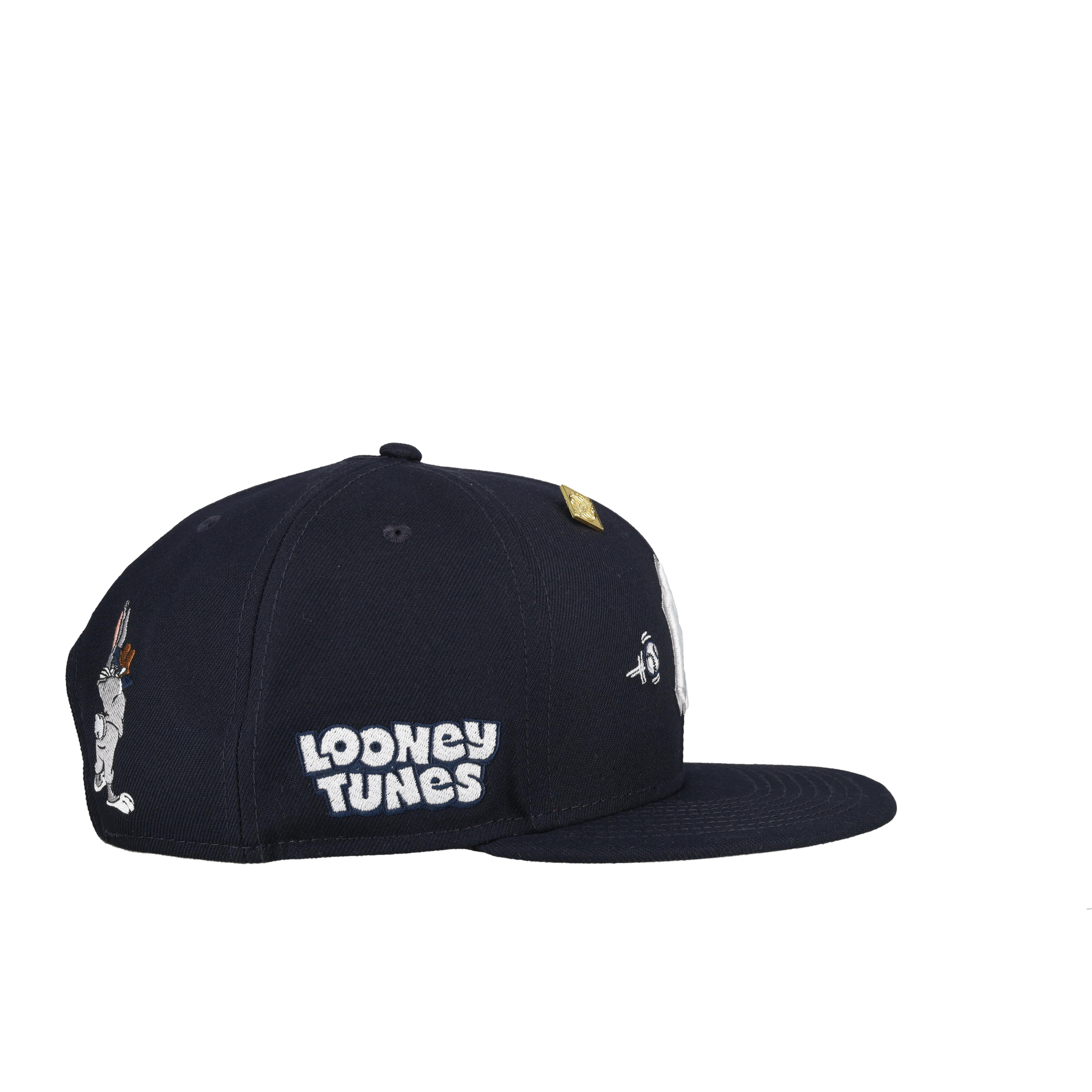 New York Yankees x Looney Tunes 9Fifty Navy Snapback (Grey Brim)
