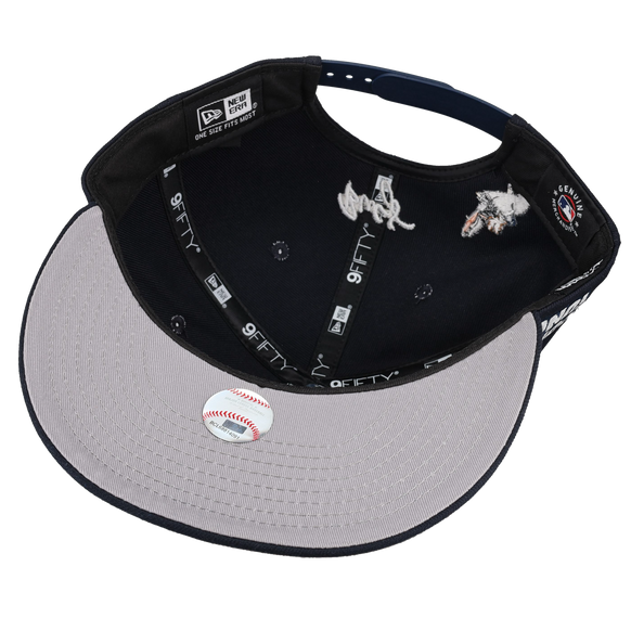 New York Yankees x Looney Tunes 9Fifty Navy Snapback (Grey Brim)
