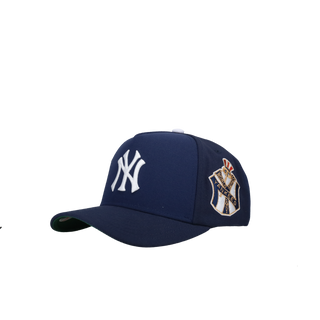 New York Yankees 1951 WS Navy/Dark Navy Metallic Mitchell & Ness A Frame Snapback Hat