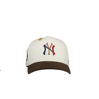 New York Yankees 1996 World Series Chrome/Brown 59Fifty Fitted Hat