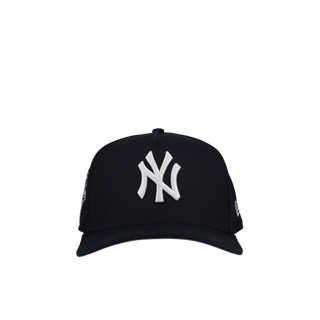 New York Yankees 2000 Team Color 9Fifty A Frame Snapback Hat (Grey Brim)