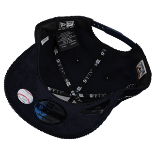 New York Yankees Navy Corduroy 9Fifty A Frame Snapback Hat