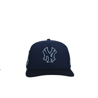 New York Yankees 1962 World Series Navy Silver Metallic 9Fifty A Frame Snapback Hat