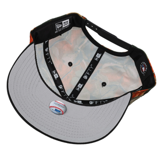 New York Yankees Leaves Orange 100th Anniversary 9Fifty A Frame Snapback Hat